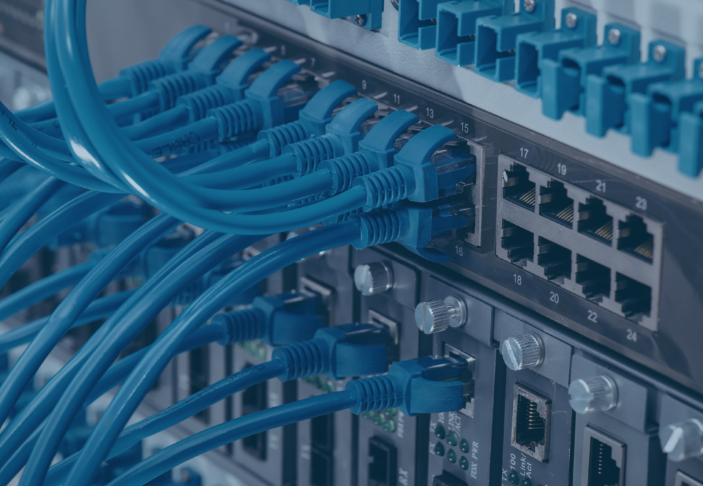 Rack distribution board data centre