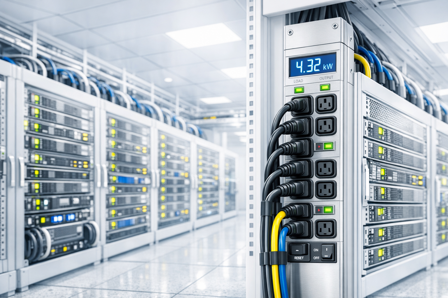 In-rack power distribution unit